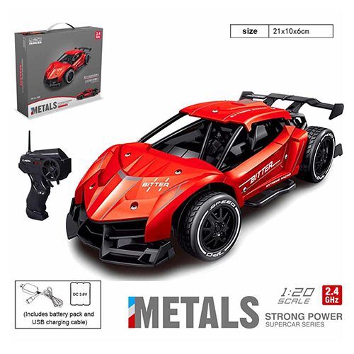 Sulong Metals RED "Bitter" 1:24 Remote Control Race Car RC