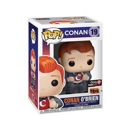 Funko POP! Conan #19 Conan O'Brien (Clark Kent) - Gamestop Exclusive Import
