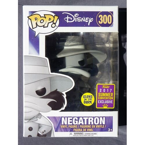 Negatron Convention Exclusive 2017 Glow IN The Dark Pop Funko Figurine N 300