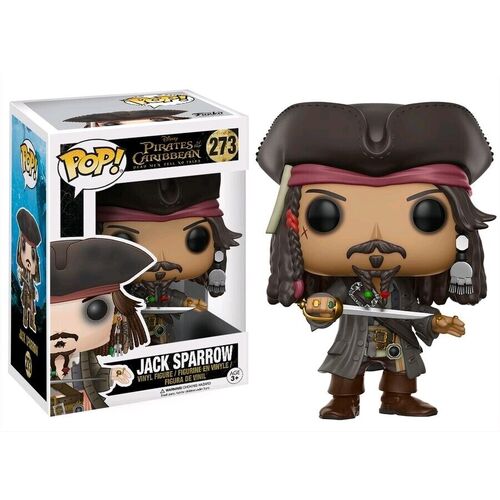 Disney Jack Sparrow Pop Vinyl Figure Pirates of the Caribbean Action Figure 273