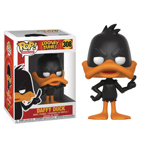 Funko Pop! Animation #308 Of Duffy Duck For Looney Tunes Warner Vinyl Figure