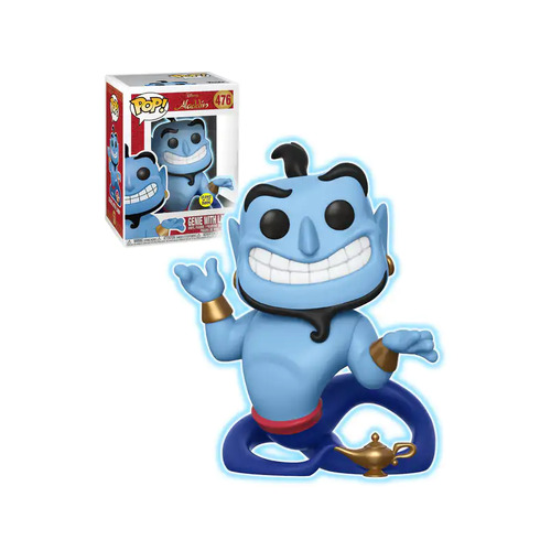Funko POP! Disney Aladdin #476 Genie With Lamp - Glow In The Dark