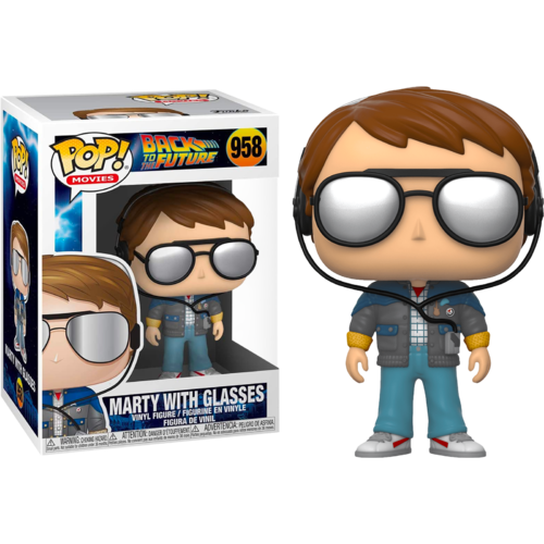 Back to the Future - Marty with Sunglasses #958 Pop! Vinyl