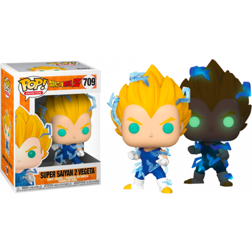 Dragon Ball Z - Vegeta Super Saiyan 2 US Exclusive #709 Pop! Vinyl
