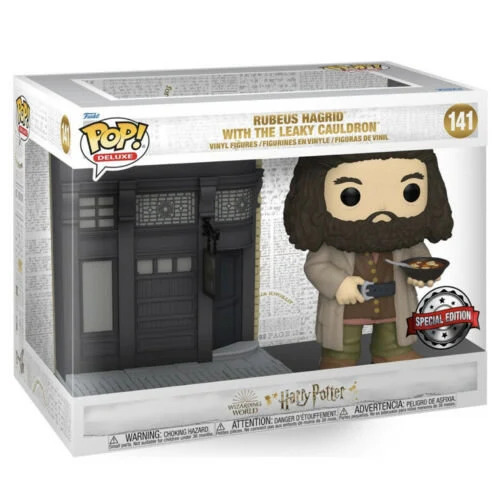 POP! VINYL - HARRY POTTER - RUBEUS HAGRID WITH LEAKY CAULDRON DIAGON ALLEY US EXCLUSIVE 141