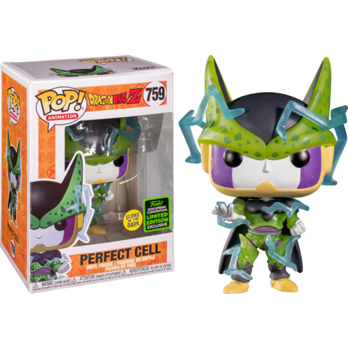 (SW) Dragon Ball Z - Perfect Cell Glow ECCC 2020 Exclusive # 759 Pop! Vinyl (vaulted)