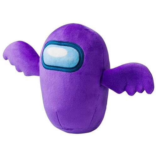 AMONG US Crewmate Huggable Plush Buddie purple with flippers