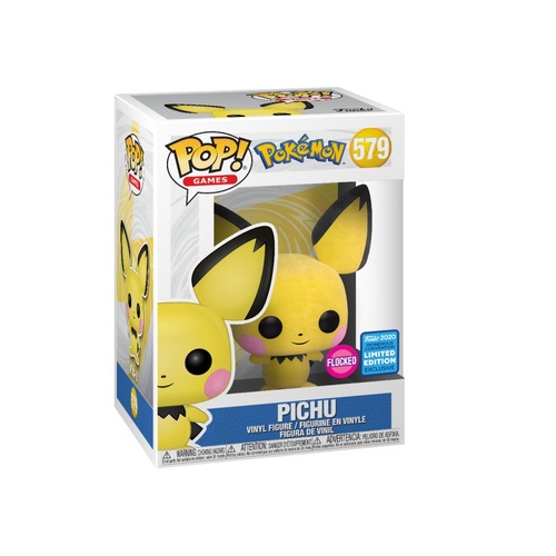 (SW) Pokemon - Pichu Flocked US Exclusive #579 Pop! Vinyl