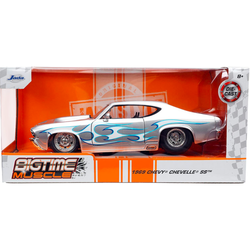 Big Time Muscle - Chevy Chevelle SS 1969 1/24th Scale Die-Cast Vehicle Replica