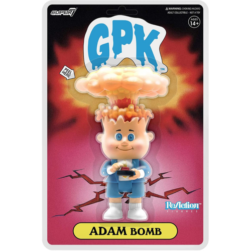 Garbage Pail Kids - Adam Bomb ReAction 3.75” Action Figure 2020 NYCC