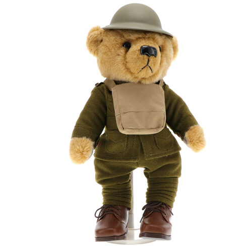 Ltd Ed Lieut. Albert Murray - the Western Front Bear ANZAC plush teddy