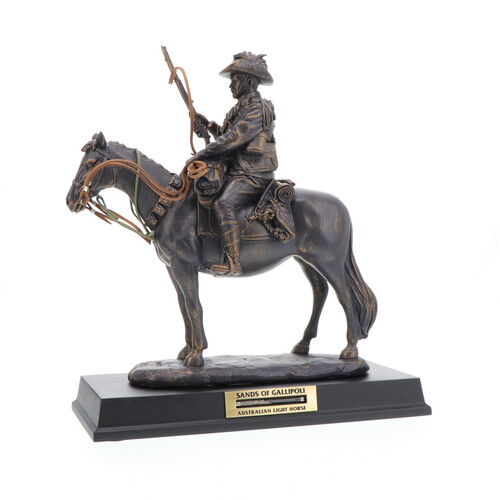 Master Creations Australian Light Horse Figurine SoG ANZAC Statue