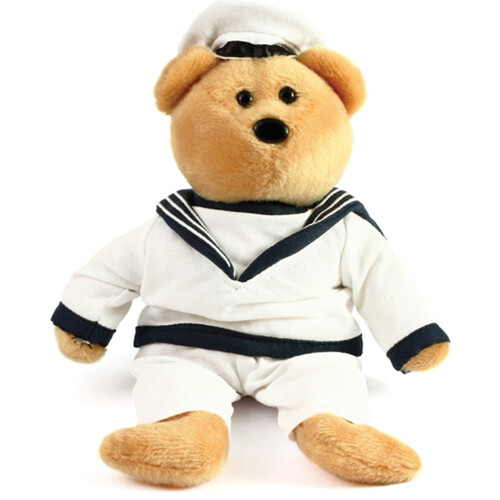 Little Aussie WW1 Sailor Bear ANZAC teddy plush