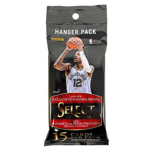 PANINI 2021-22 NBA Select Basketball Hanger 15 card Pack