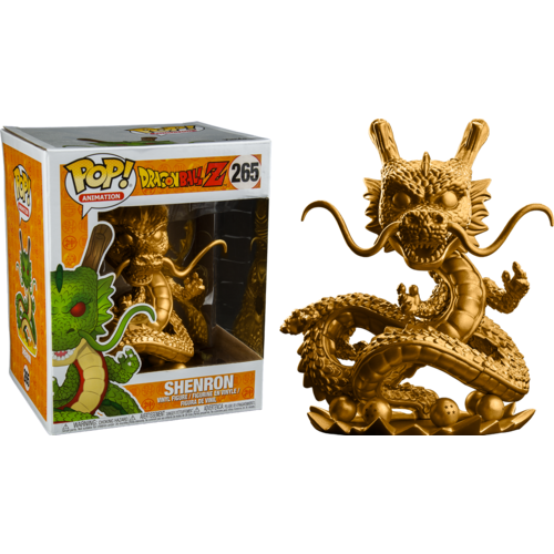 Dragon Ball Z - Shenron Gold US Exclusive 6" #265 Pop! Vinyl