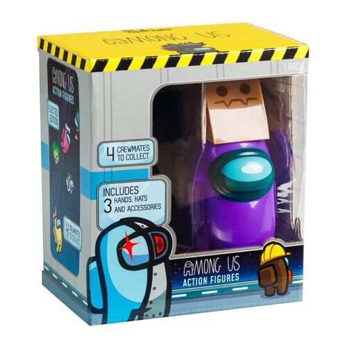 AMONG US Crewmate 1 Purple Action Figure