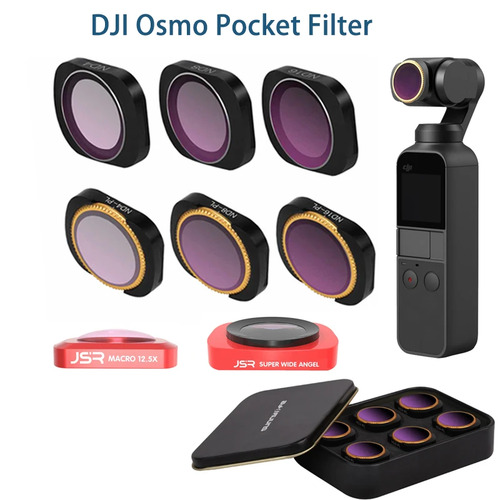 DJI Osmo Pocket ND4, ND8, ND16, ND32 Camera Lens Filter Kit