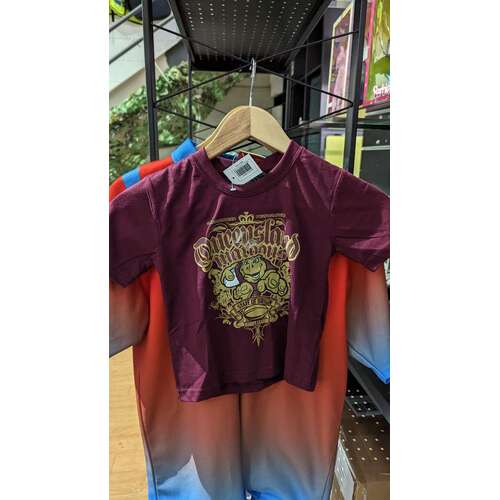 4 Kids QLD Queensland Maroons Supporter T Shirt