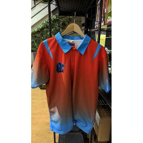 L NSW Blue and Orange Collared T Shirt Blues Workwear