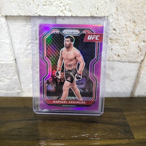 (NB) 2021 panini prizm raphael assuncao 99 purple 113/149  (o42) UFC card