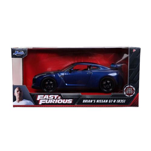 Fast & Furious - Brian's Nissan GT-R 1:24 Scale Die-cast vehicle