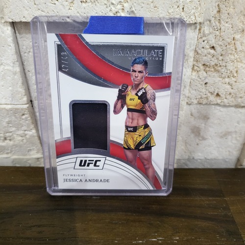 2022 Panini UFC Immaculate ufc JESSICA ANDRADE Remarkable Memorabilia 47/49 RM-JAD (o204)