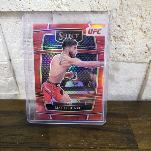 2022 Panini Select UFC Concourse Red Prizm 08/99 Matt Schnell #16  (o52)