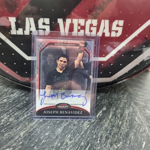 2011 Topps UFC Finest Fighter Auto Joseph Benavidez (Joe Benavidez) #A-JB Auto (o306)