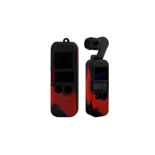 DJI Osmo Pocket Silicone Cover Black/Red Colour by Sunnylife