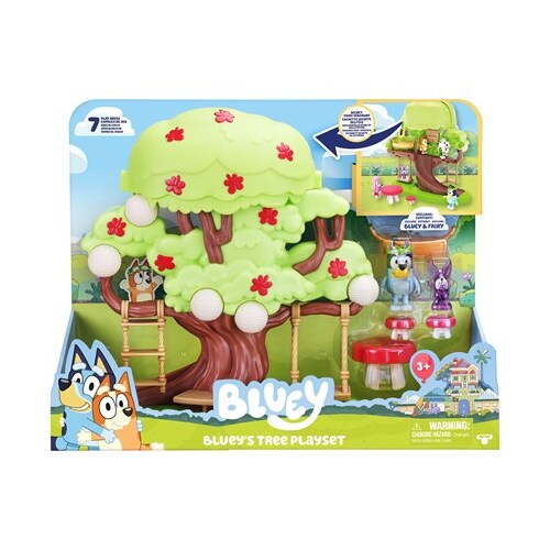 Bluey Tree Playset with figures 11 inch