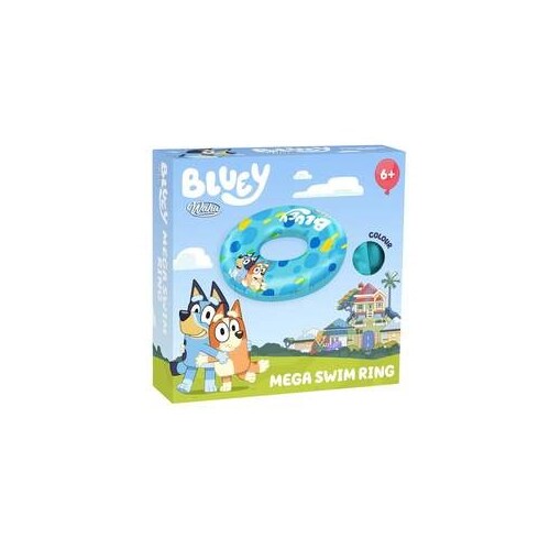 Bluey Mega Swim Ring pool toy