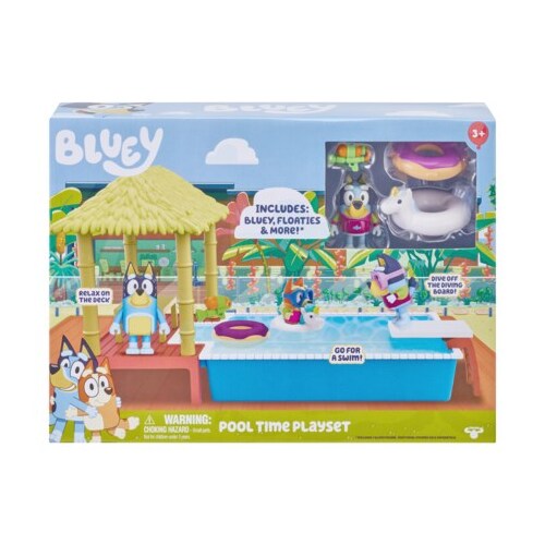 Bluey Pool Time Fun - Bluey