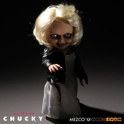 Child's Play Bride of Chucky - Tiffany 15" Talking Action Figure Mezco (78015)