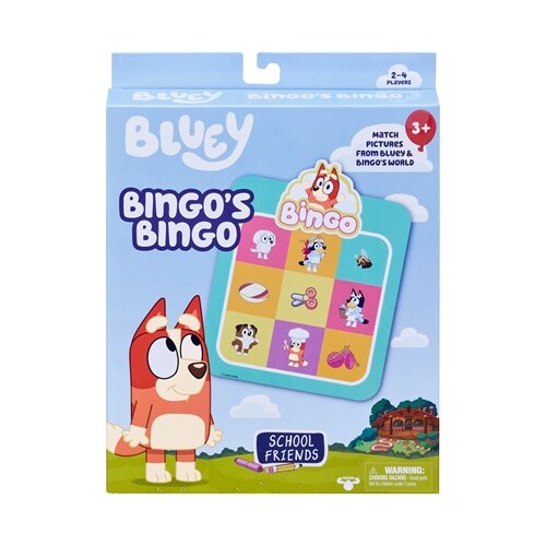 Bluey Bingo's Bingo Game - School Theme