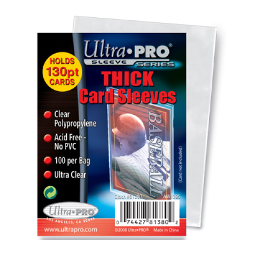 ULTRA PRO Card Sleeves - Thick Card Sleeves CARD PROTECTOR