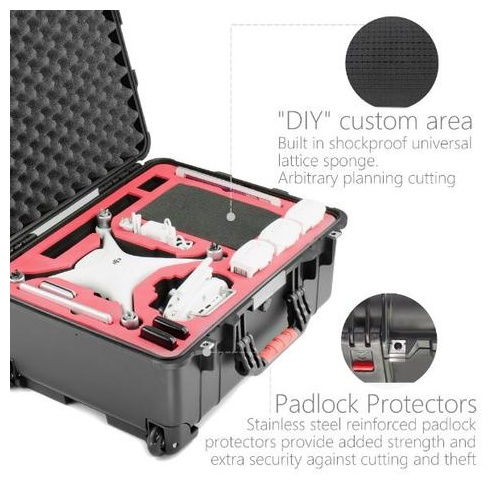 PGY-Tech Safety Carrying Case for Phantom 4 Series