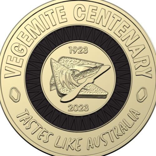 2023 $2 Taste Like Australia Vegemite Centenary UNC in 2x2 folder