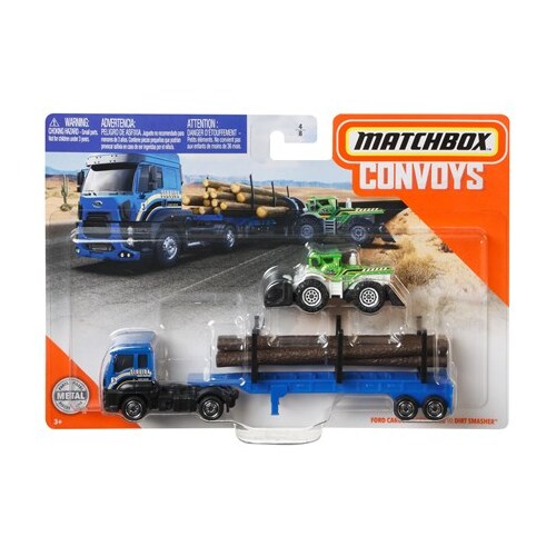 Matchbox Convoy Die Cast Trucks ford cargo and loader set