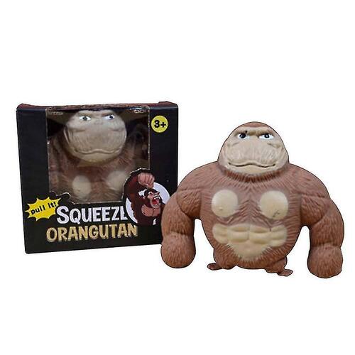 Gorillas Stretchy Spongy Squishy Monkey Gorilla Stress Relief Toy Vent Doll ba449
