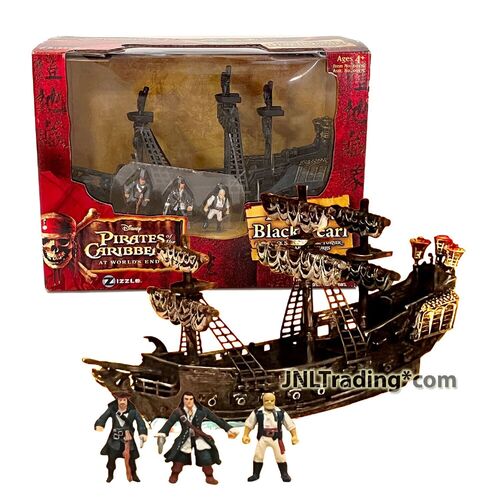 pirates of the Caribbean Pirate Fleet Black Pearl Play Figure Set