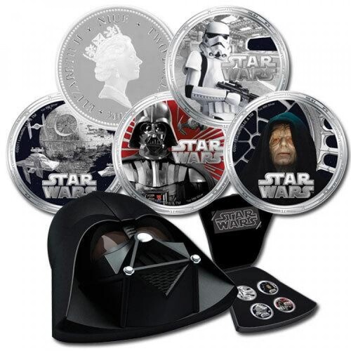 Star Wars Darth Vader Coin Set Official NZ Mint Lucasfilm