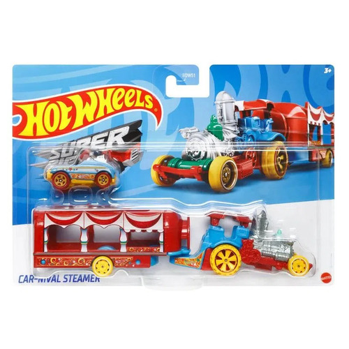 Hotwheels Car-Nival Steamer Car by Mattel