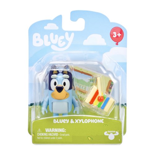 Bluey and Friends Bluey & Xylophone by Moose
