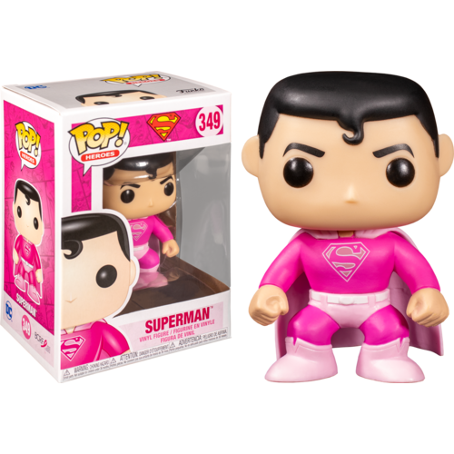 Superman - Superman Breast Cancer Awareness #349 Pop! Vinyl