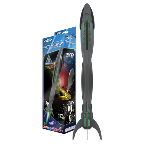 Estes Space Corps™ Vesta Intruder™ Advanced Model Rocket Kit (24mm Engine) [7312]