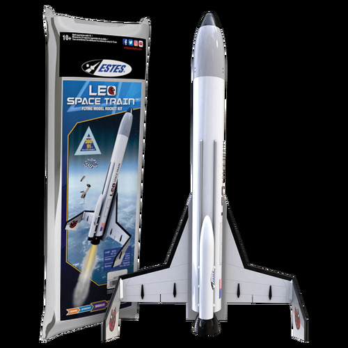 Estes Leo Space Train Advanced Model Rocket Kit (18mm Standard Engine) [7285]
