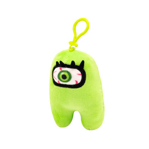 AMONG US Crewmate Clip-on Plush green with eye