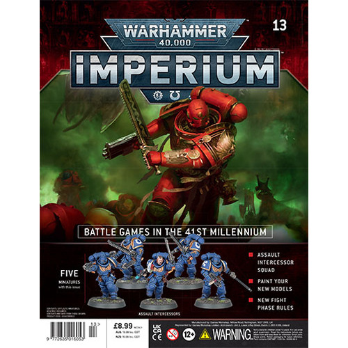 WARHAMMER Warhammer 40,000: Imperium Issue 13 partworks magazine