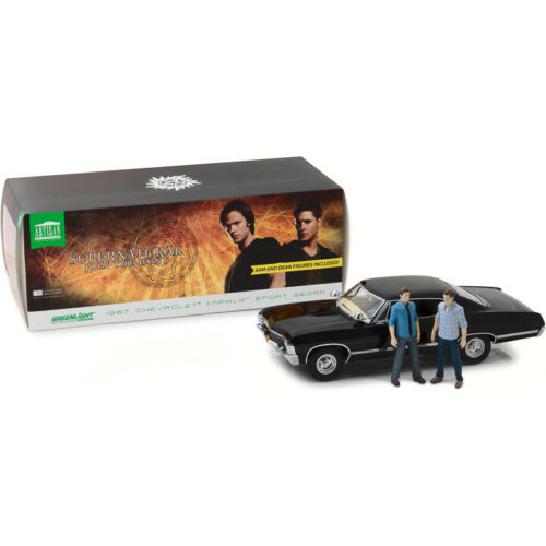 1:18 Diecast Car - SUPERNATURAL - 1967 Chevrolet Impala with Figures - GREENLIGHT