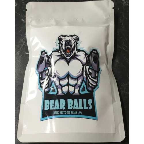 Bear Balls Basic White Gel Ball 100g for Gel Blaster